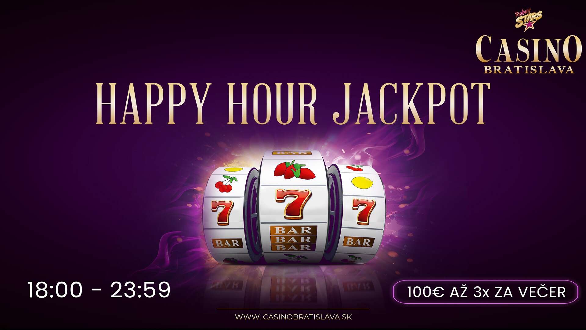 Navýšené Happy Hour Jackpoty, cabaret, štedrá tombola. To je nabitý jún v Casino Bratislava