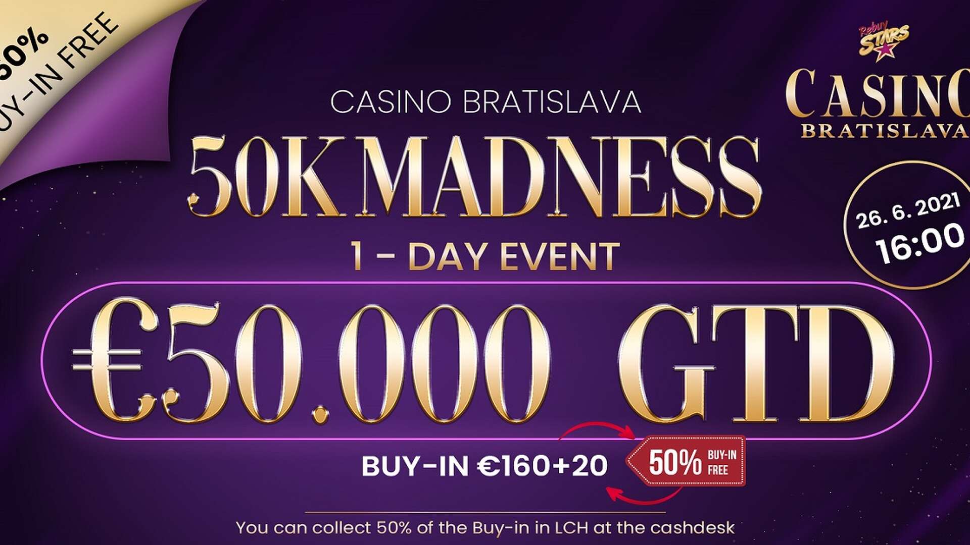Deň D je tu! 50k Madness spôsobí pokrové šialenstvo