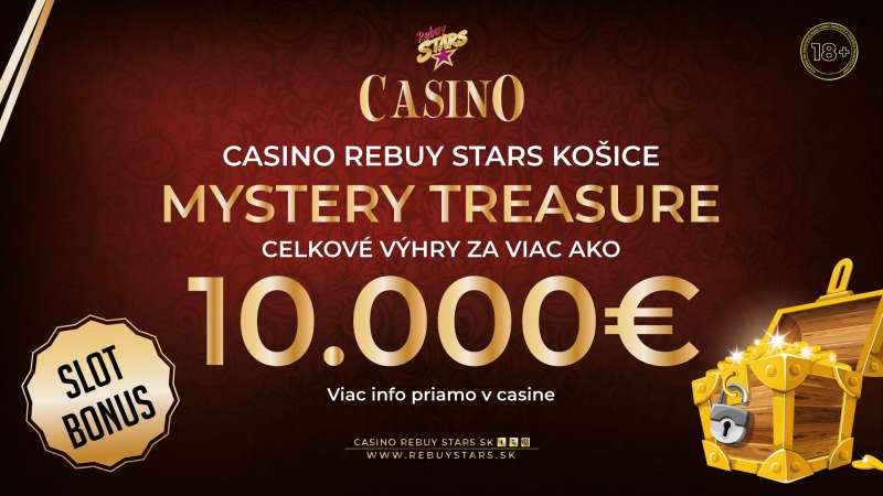Mystery Treasure 10.000€ - CASINO KOŠICE