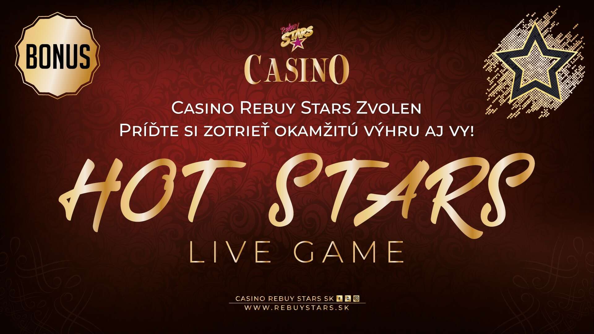 Hot Stars - CASINO ZVOLEN