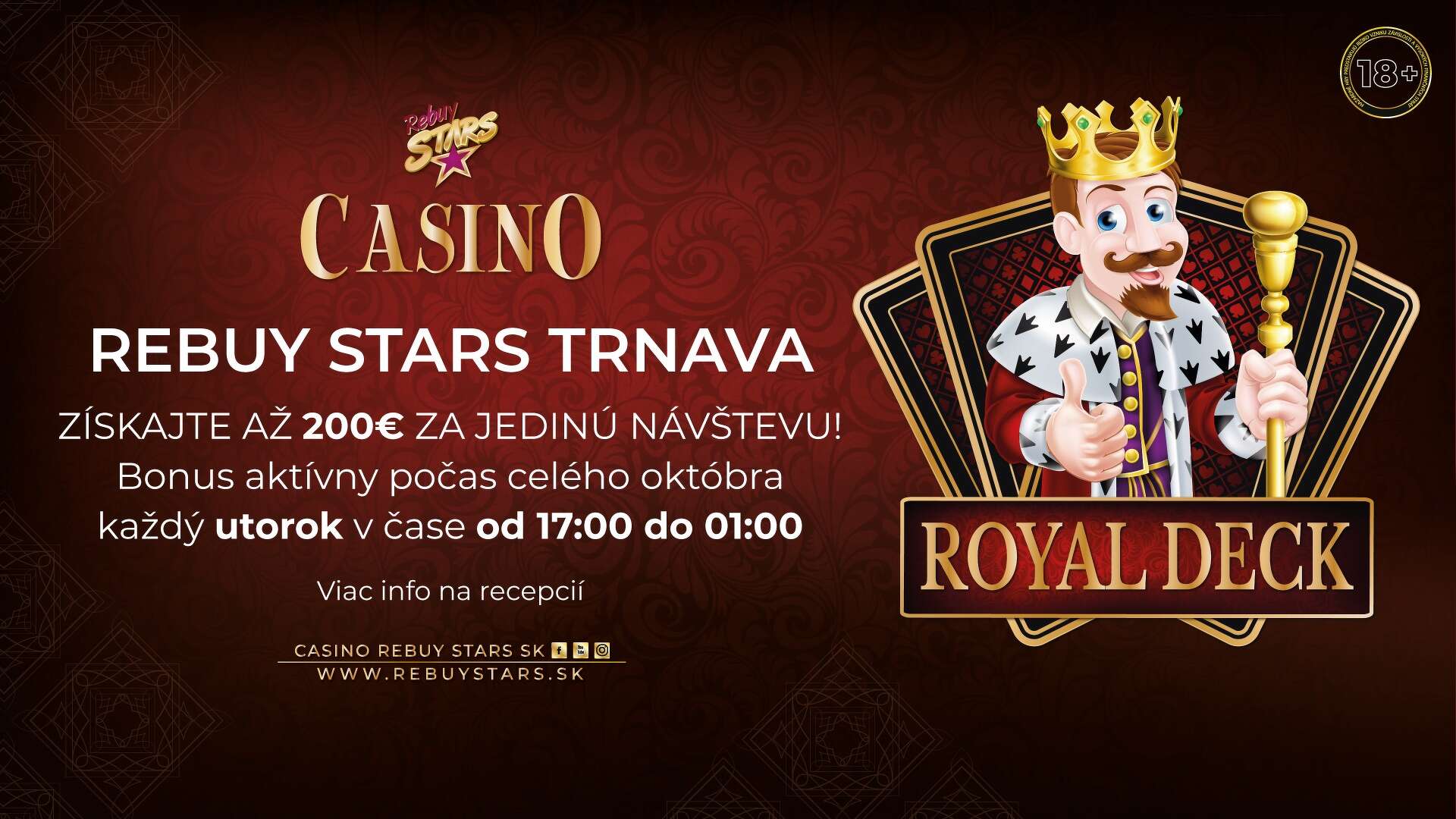 Royal Deck – Casino Trnava
