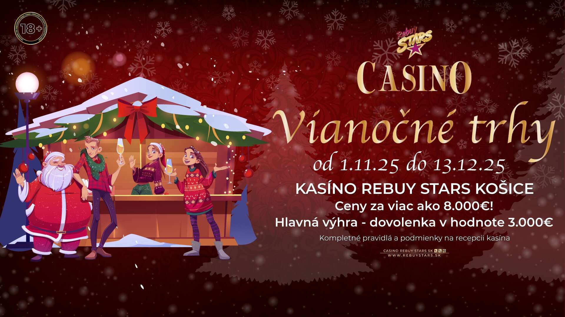 Vianočné trhy - CASINO KOŠICE